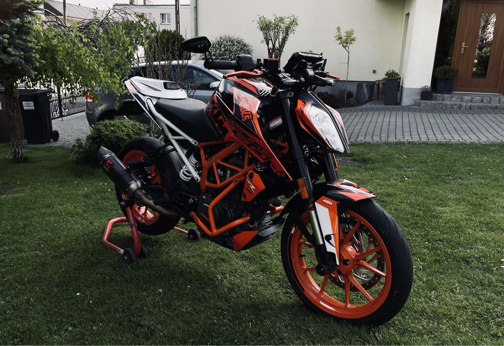 Motocykl Ktm Duke 390 zamiana