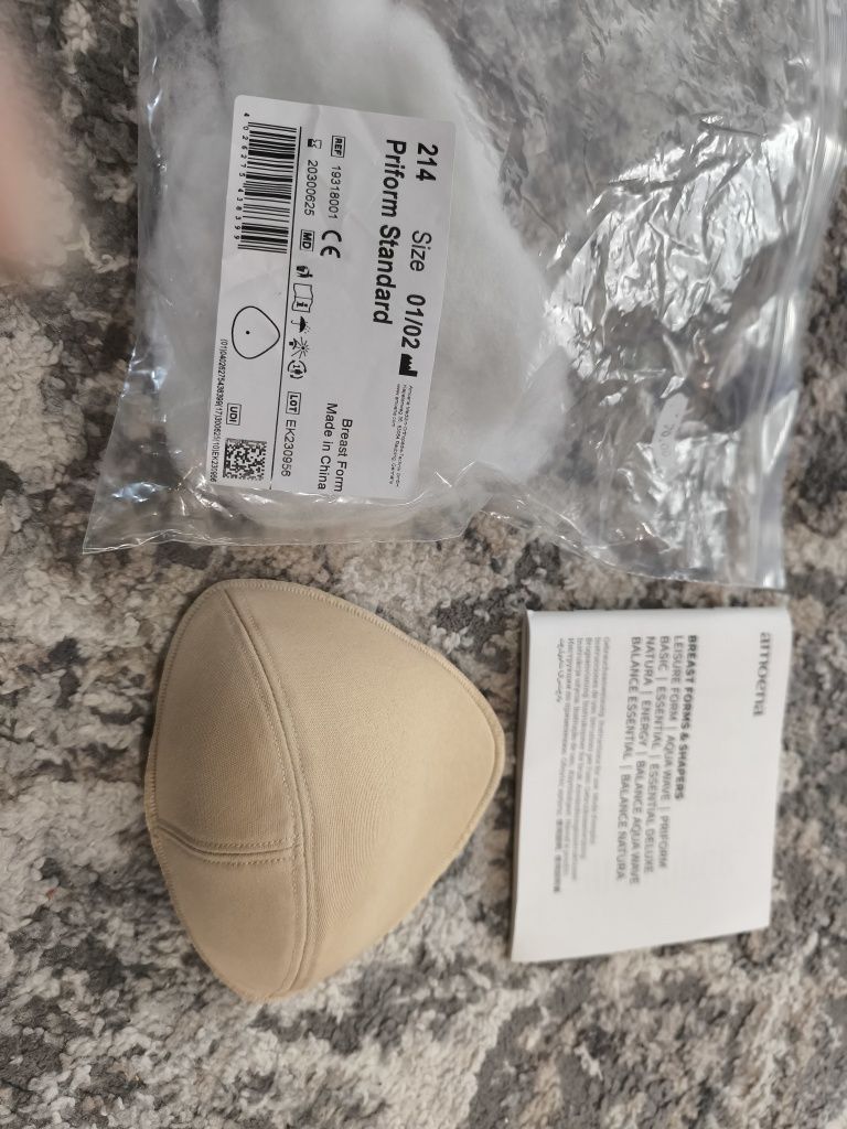 Amoena proteza tymczasowa pooperacyjna rozmiar 01/02