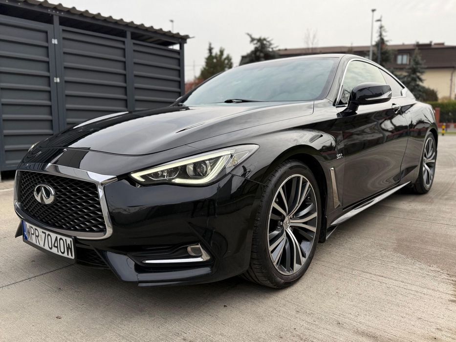 Infiniti Q60 Infiniti Q60 Premium RWD 405 KM CarPlay Wydech Pełen Serwis