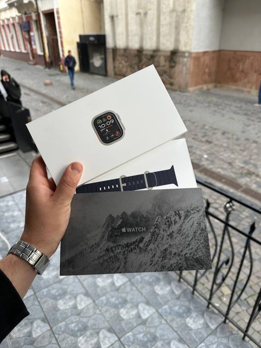 Watch Ultra 2 49mm Natural Black NEW нові Blue Trail Loop Navy Ocean