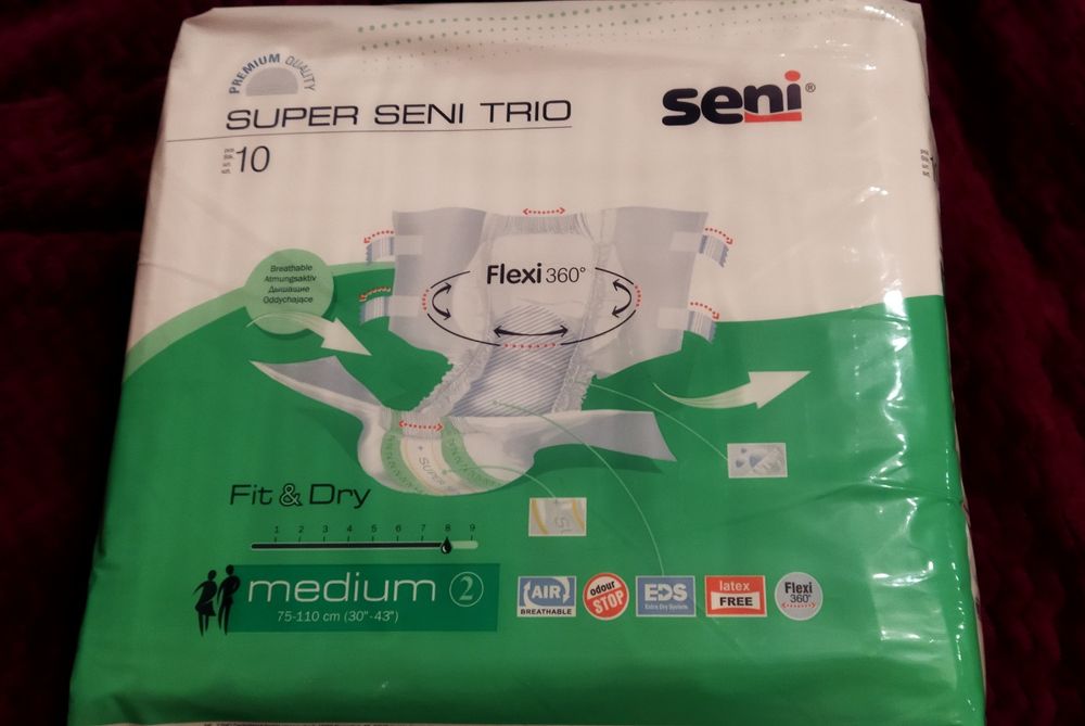 Pieluchomajtki Super Seni Trio Medium