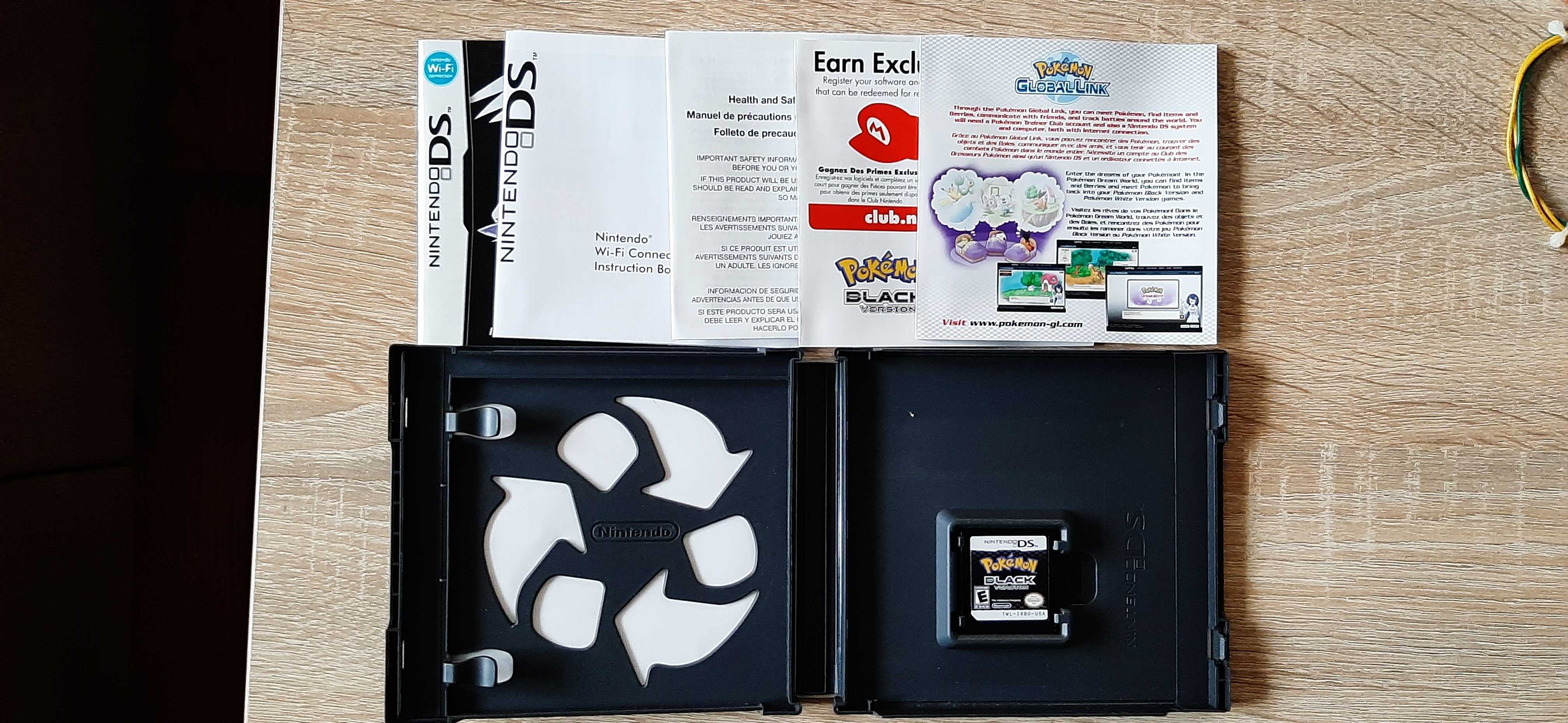 Картридж для Nintendo DS -Pokemon: Black Version гра