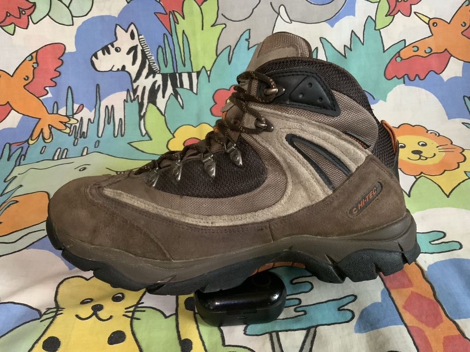 Зимние кожаные теплые термоботинки Hi-Tec. Размер 43, стелька 28 см