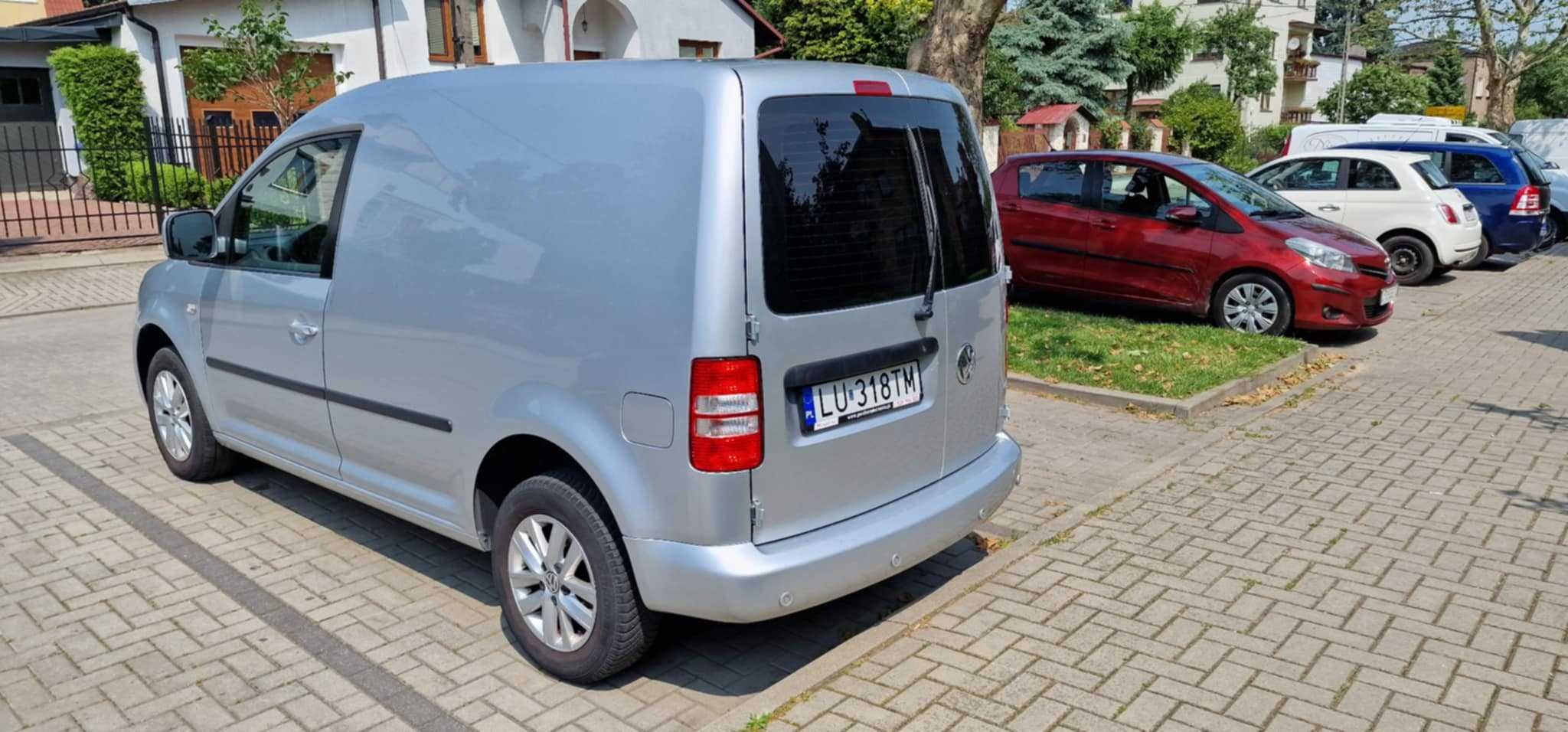 Volkswagen Caddy 1.6TDI Furgon, czujniki parkowania, tempomat