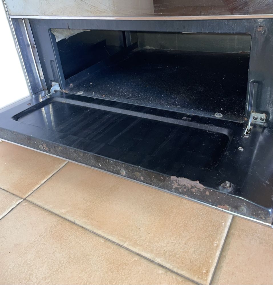 Conjunto completo de forno e fogão