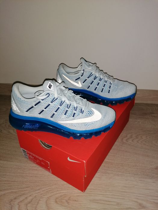 Nike Air Max 2016 nowe 38 białe Flyknit 2017 odblaskowe