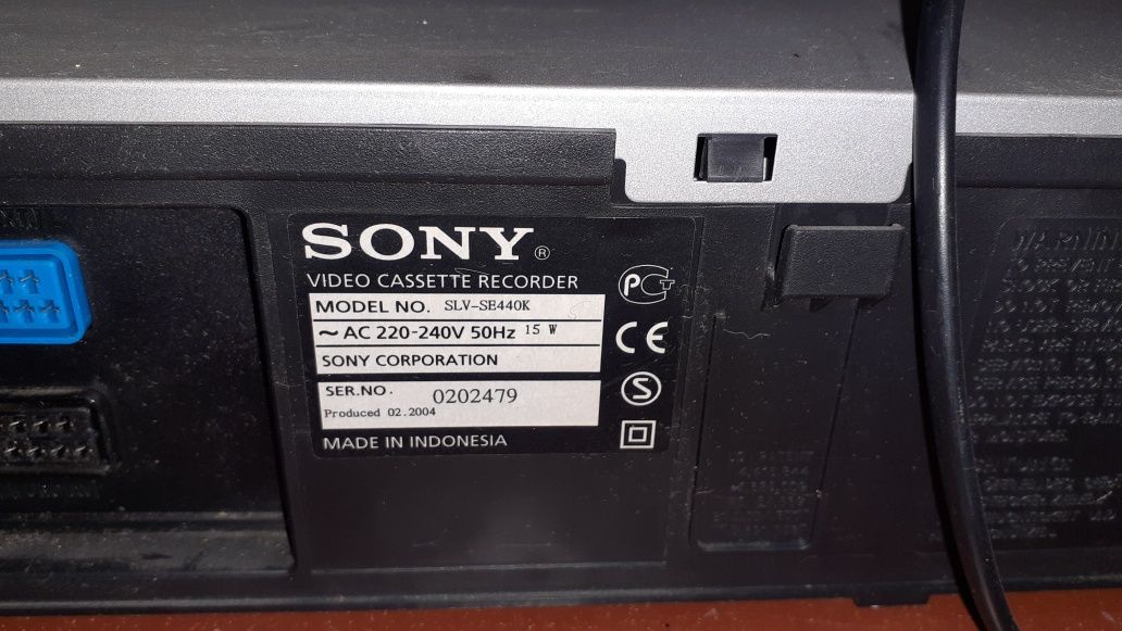 Video Cassette recorder Sony / рекордер