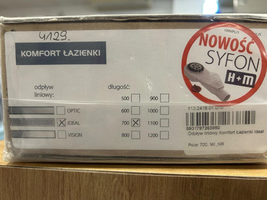 Odpływ liniowy ideal poler