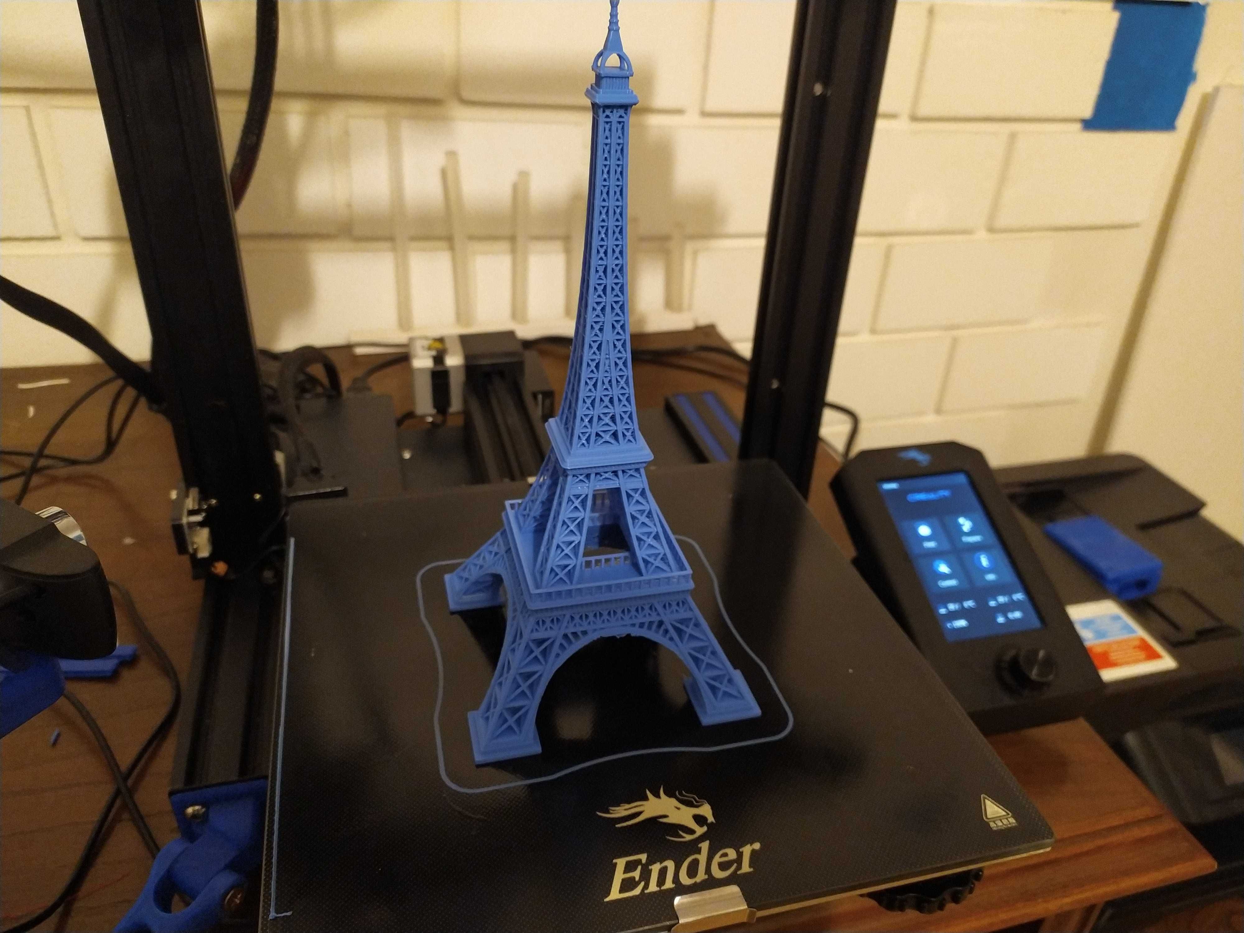 Torre Eiffel em 3D