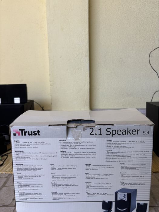 Sistema de Som Trust 2.1 Speaker Set (SP-3100)