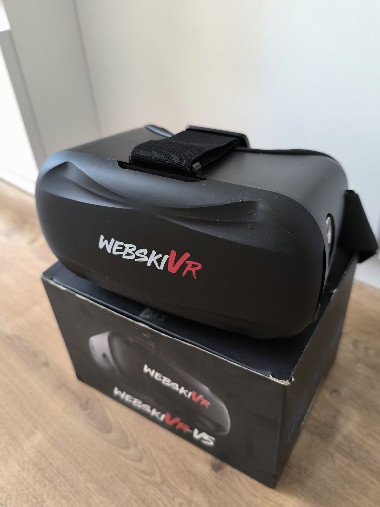 Gogle VR WebskiVR w stanie idealnym