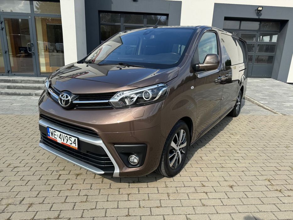 Toyota Proace Verso 2.0 D4-d, Long, 8 OSÓB ,Salon PL, I właściciel, FV23%