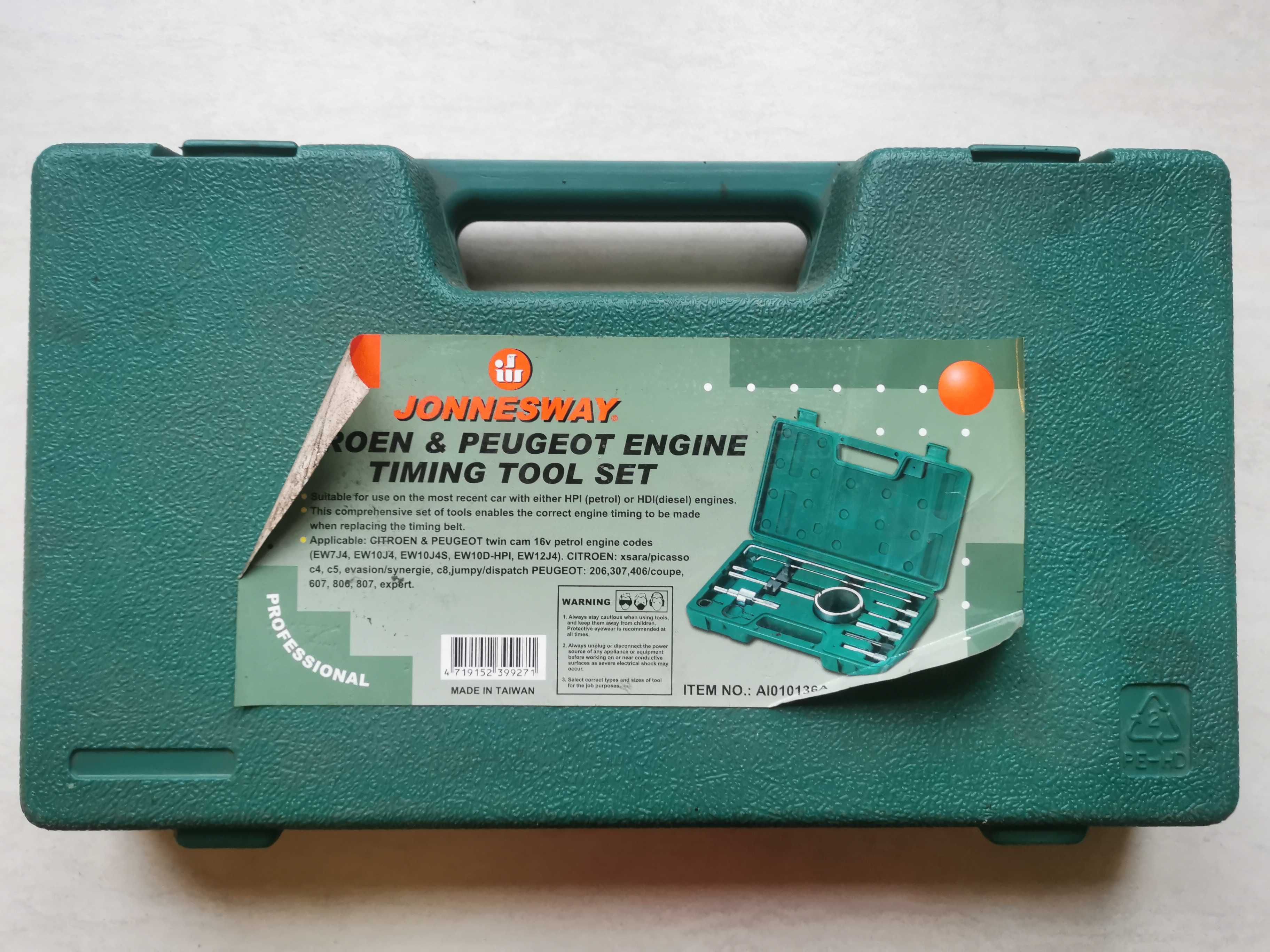 Jonnesway citroen & peugeot engine timing tool set