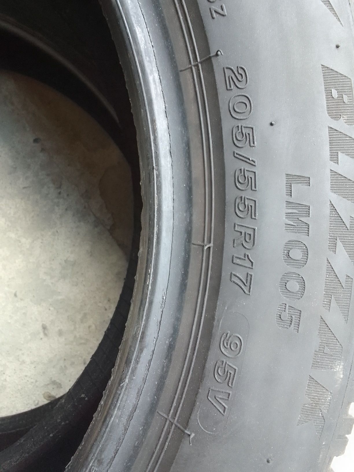 2 Opony zimowe 205/55r17 BRIDGESTONE 2021r 6mm
