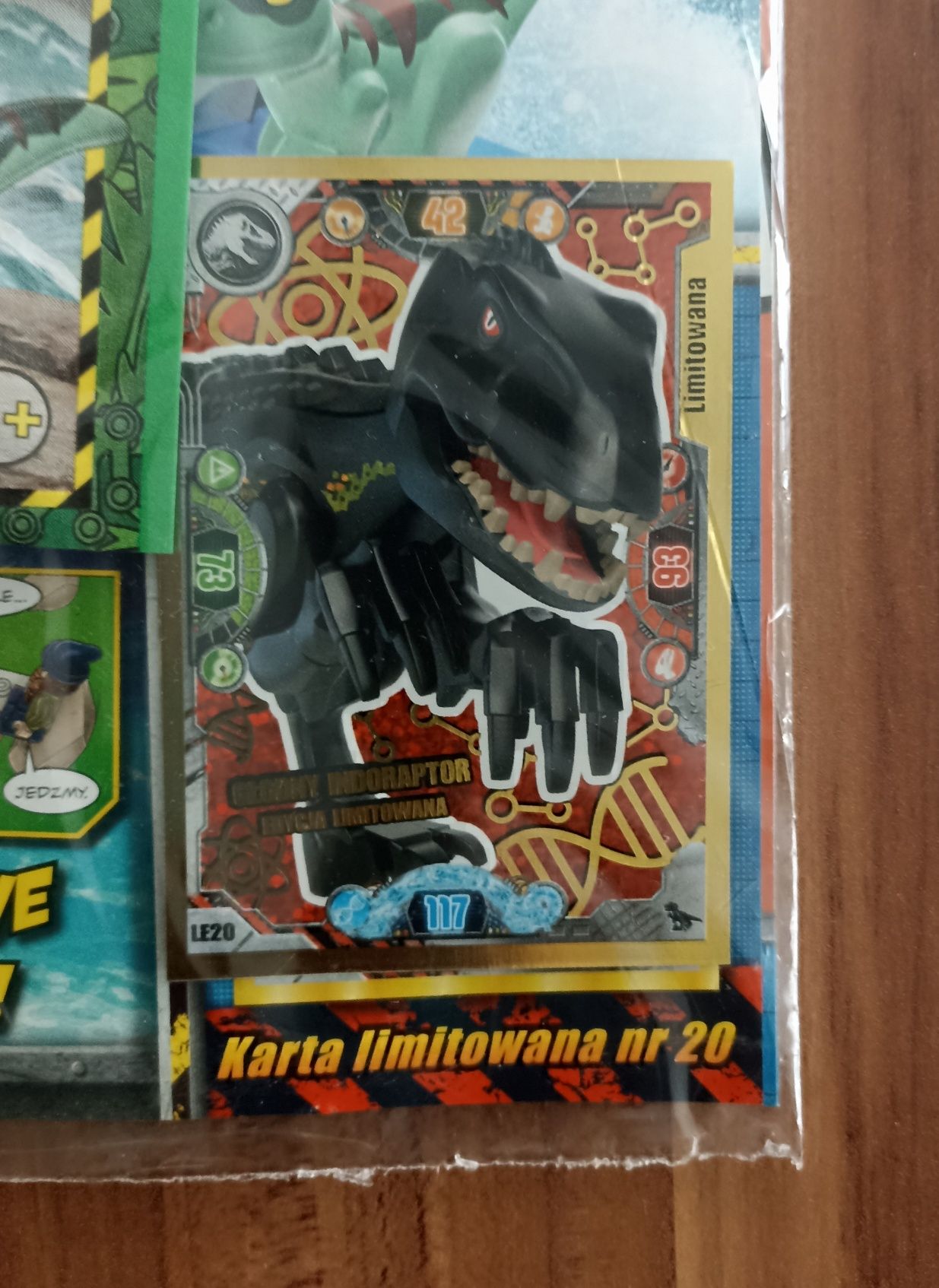Gazeta, gazetka LEGO Jurassic World Raptor klocki