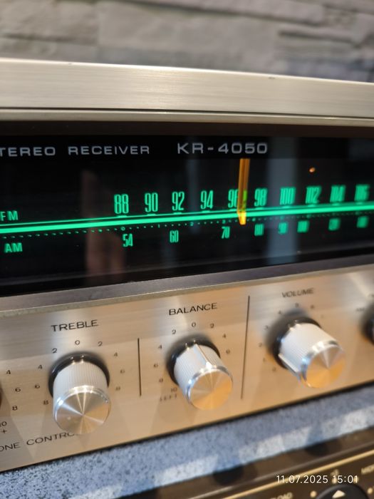 Amplituner Kenwood KR-4050,idealny,jak nowy