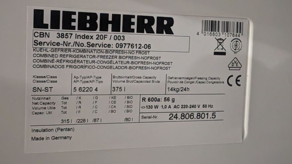 Холодильник Liebherr
