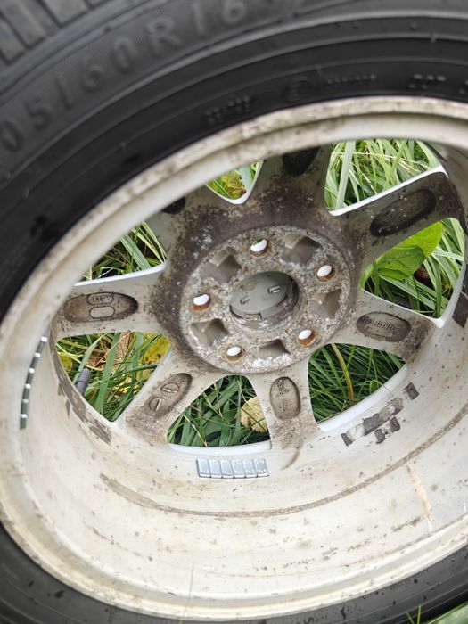 205 60 16 диски 5 114.3 Honda титани шини резина r16