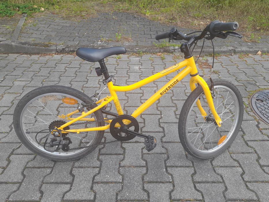 Rower żółty Riverside 20" dla chłopca lub dziewczynki