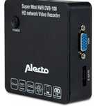 Alecto DVB-100 NVR Kompaktowy Rejestrator Zapisuj Obrazy z Kamer Wi-Fi