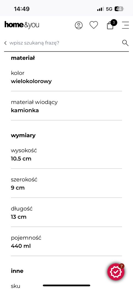 Komplet kubkow nowe home and you