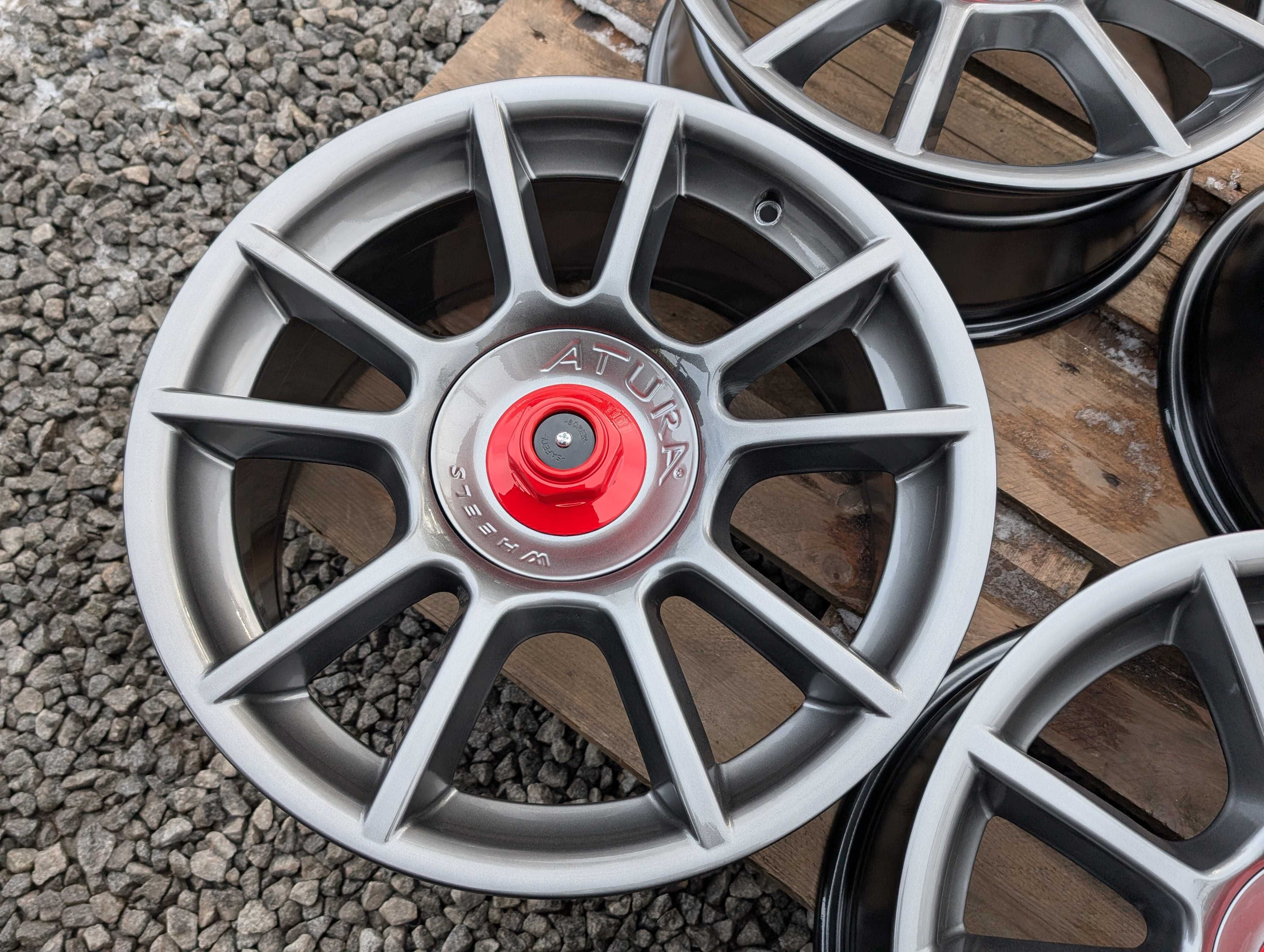 Oryginalne felgi ROD Atura 17" 5x100 8J ET35 VW Audi Seat Skoda