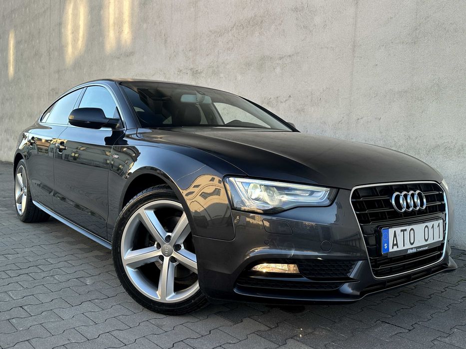 AUDI A5 SPORTBACK LIFT 2.0 TDI 177PS S-LINE BiXenon LED Skóra Navi 18"
