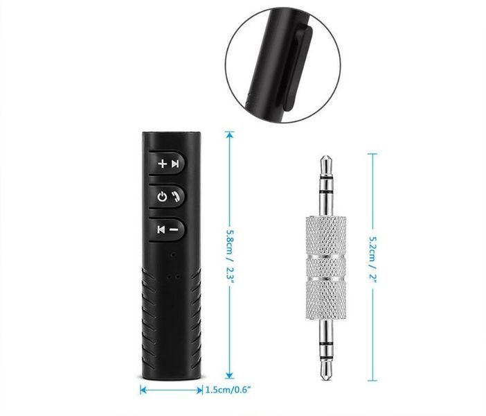 Kit Receptor Bluetooth para Carro com entrada de audio 3.5mm