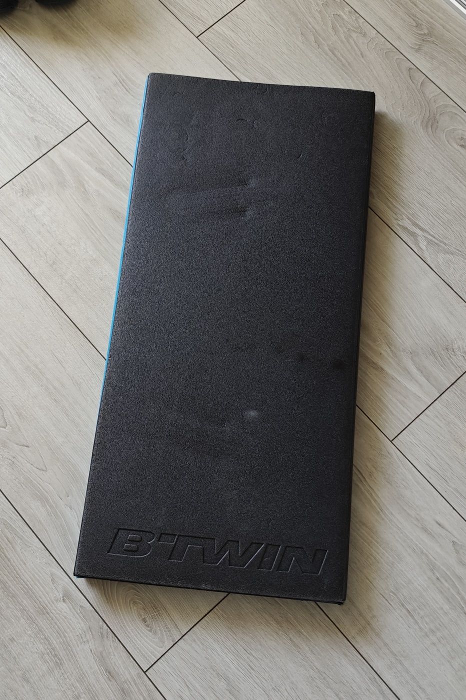 Mata pod trenażer ochronna rower Btwin