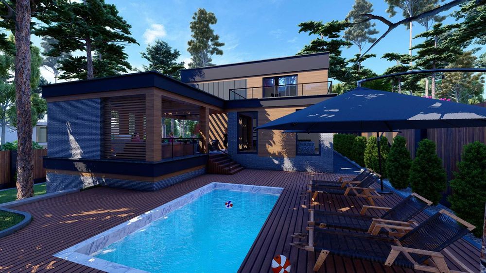 Проект будинку від 80 грн/м² — індивідуальні рішення