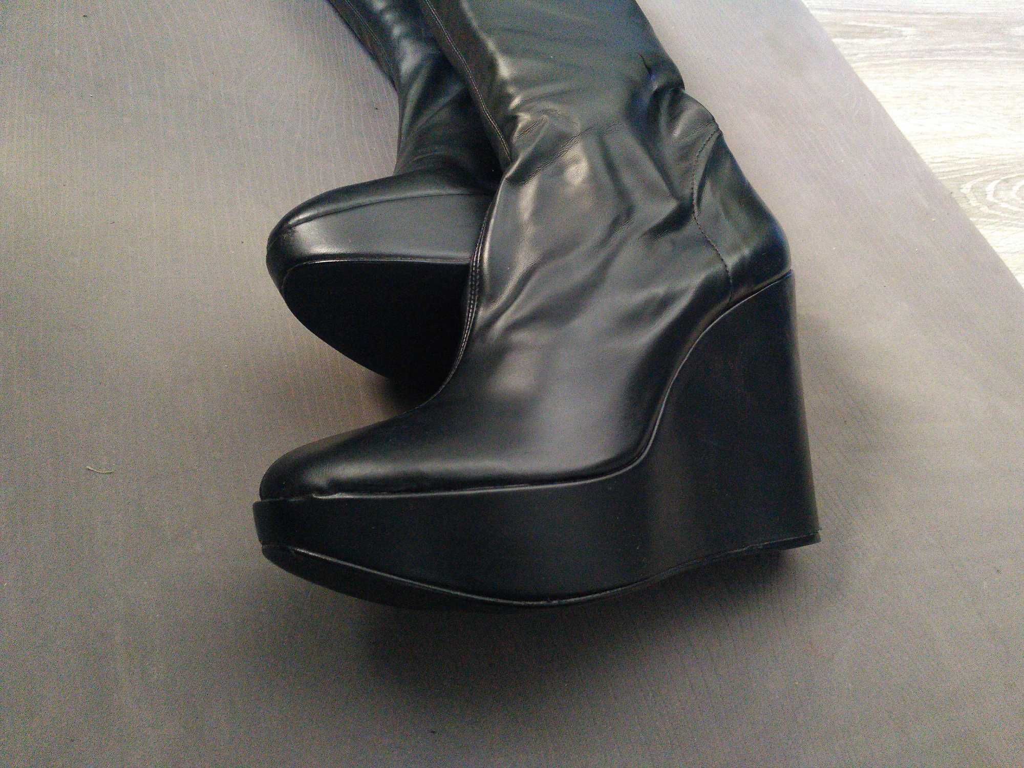 Botas pretas Senhoras T.39