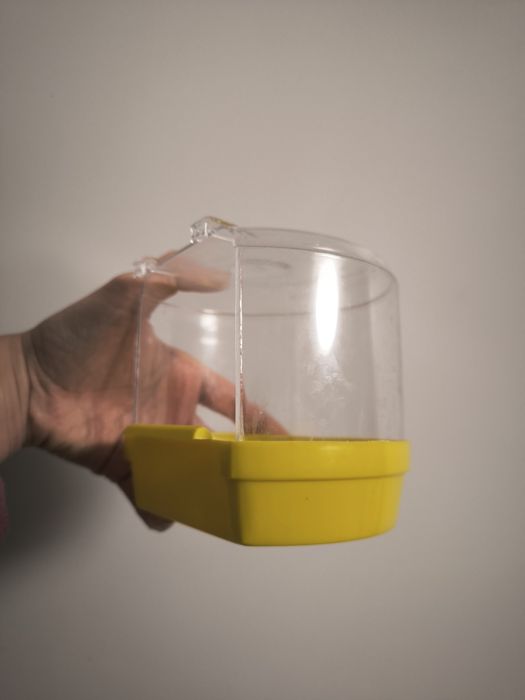 Купалка для папужки, птахів 10х11,5х12 см ванна для папуги