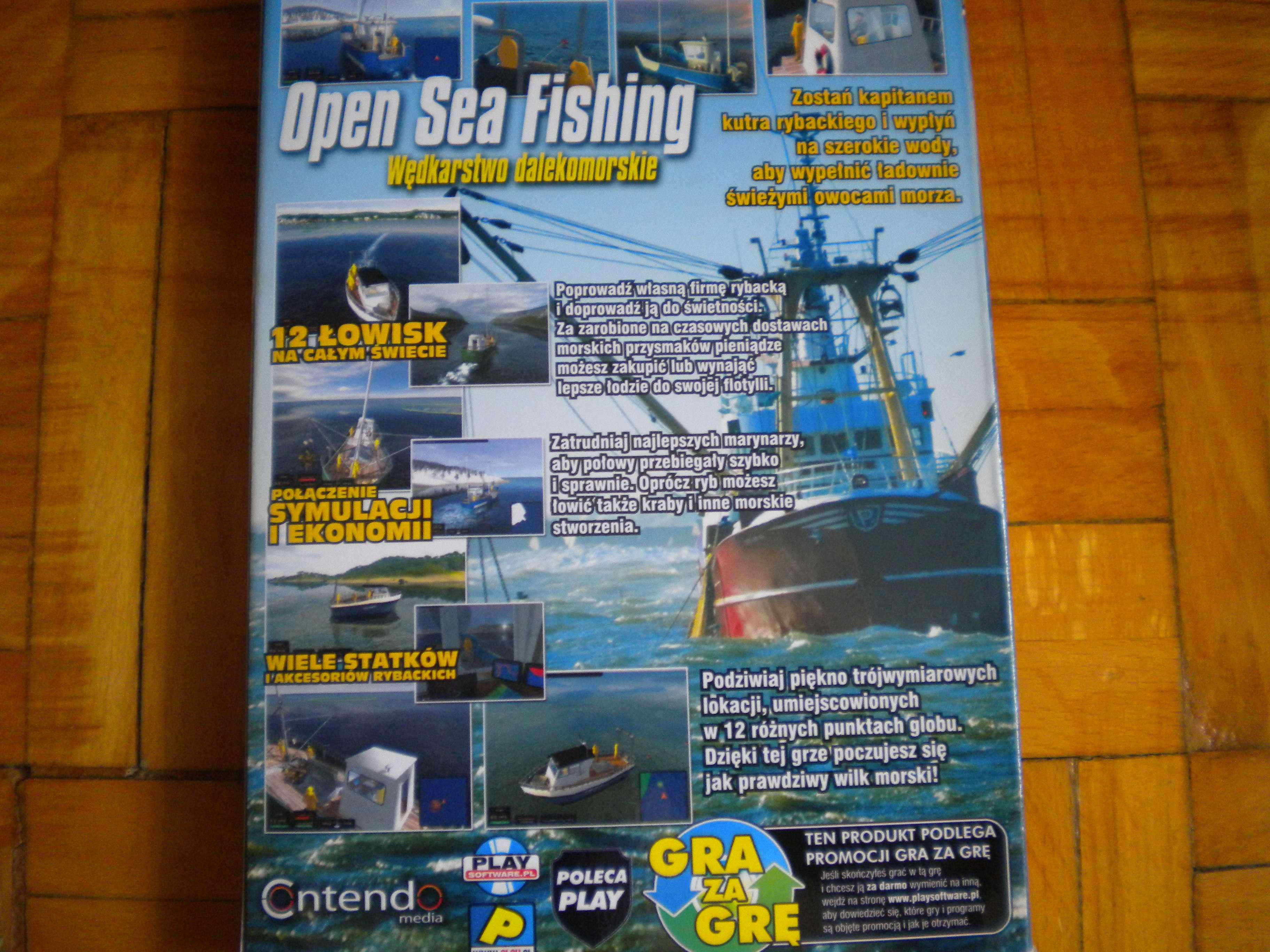 Opean sea fishing gra PC rybactwo, zostań kapitanem kutra rybackiego