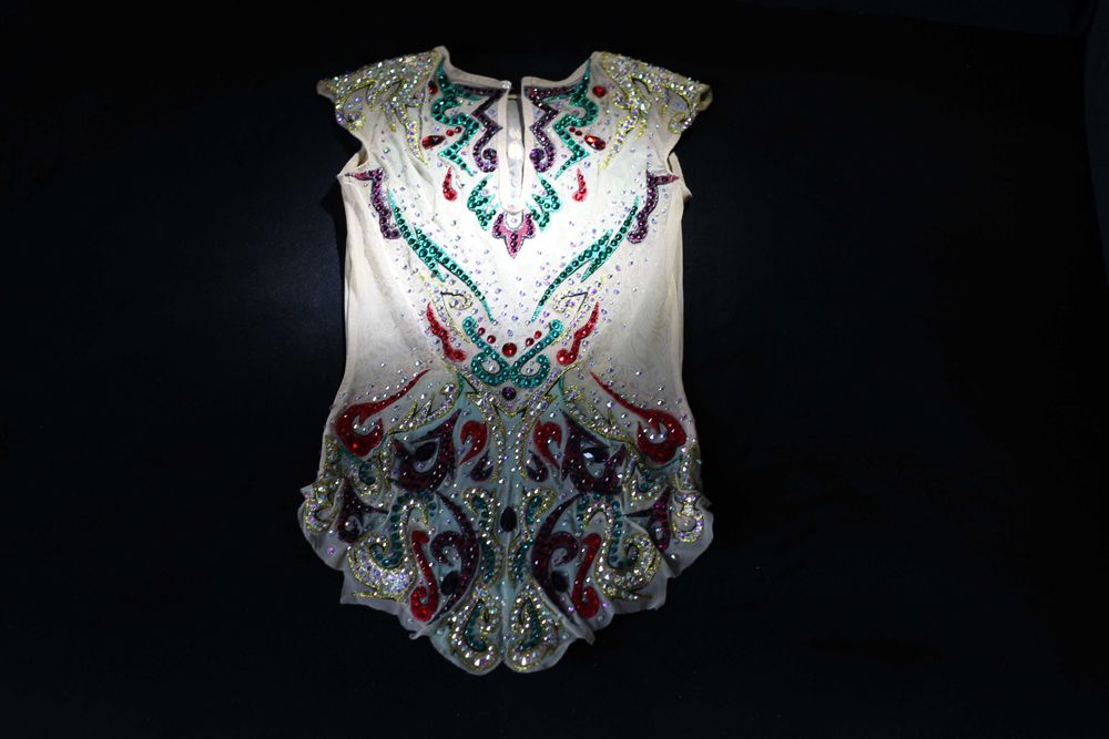 Купальник для художньої гімнастики 128 р + підкупальник