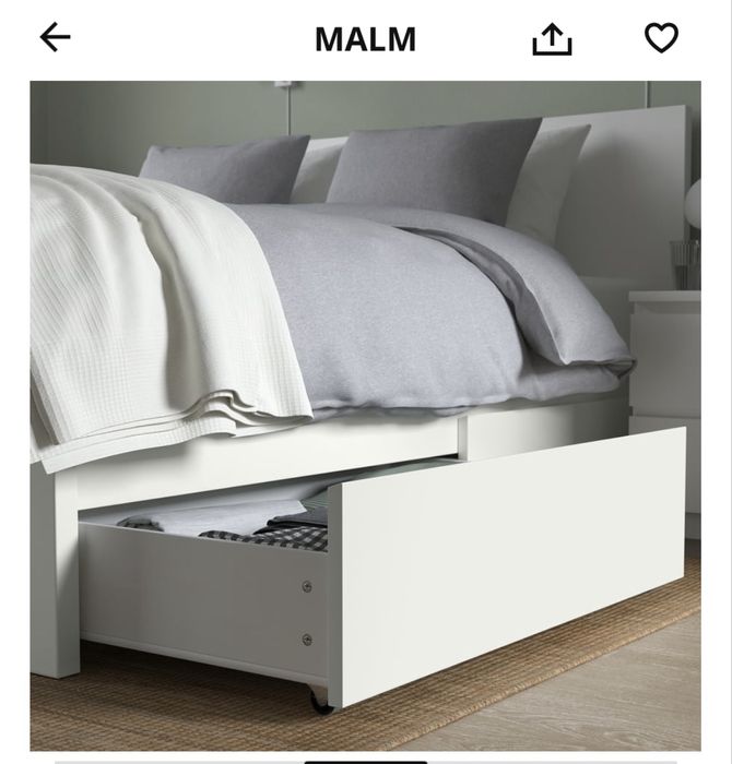 Gavetoes cama ikea