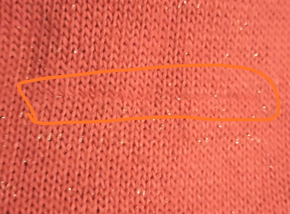 Sweter, sweterek koralowy r. S