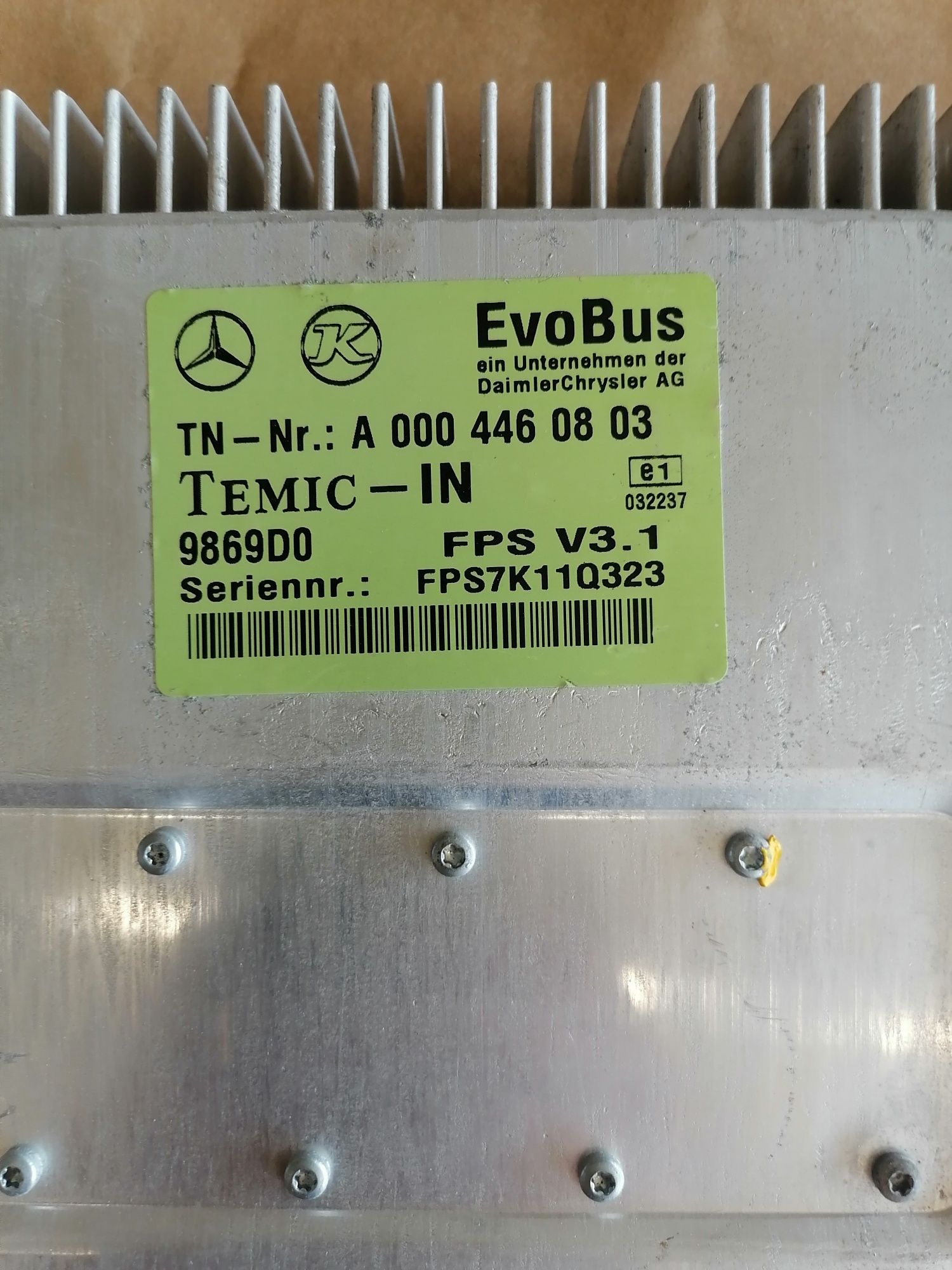 Moduł, sterownik FPS, Setra 415 GT HD 2010rok