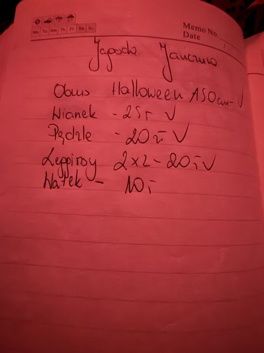 Zestaw rzeczy P.Jagoda