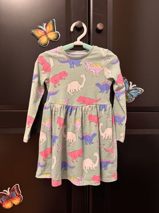 Сукня з динозавриками для дівчинки 3-4 роки Marks & Spencer