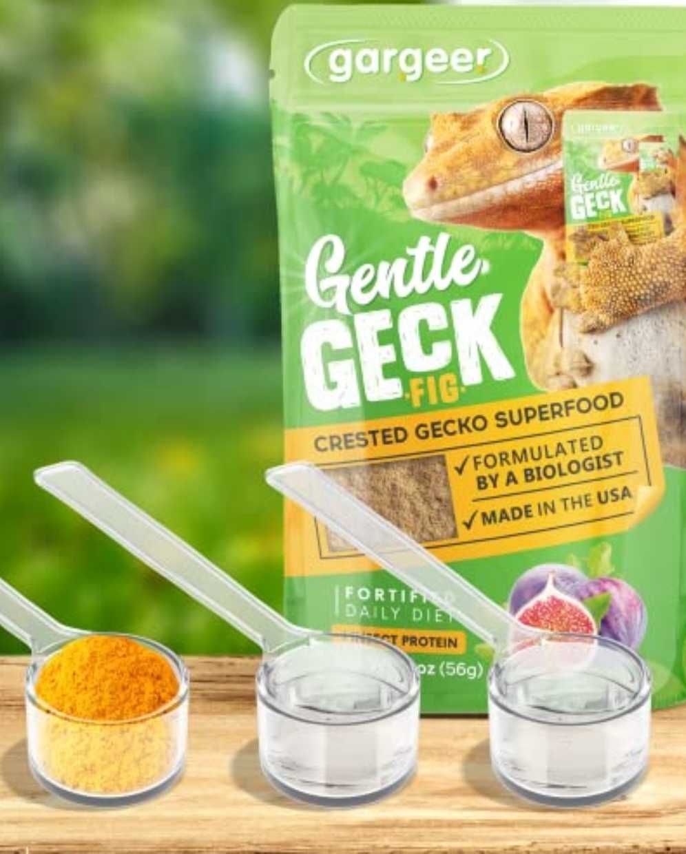 Gentle Geck Figa 56g Pokarm karma Gekon Nutrition ORGINAŁ