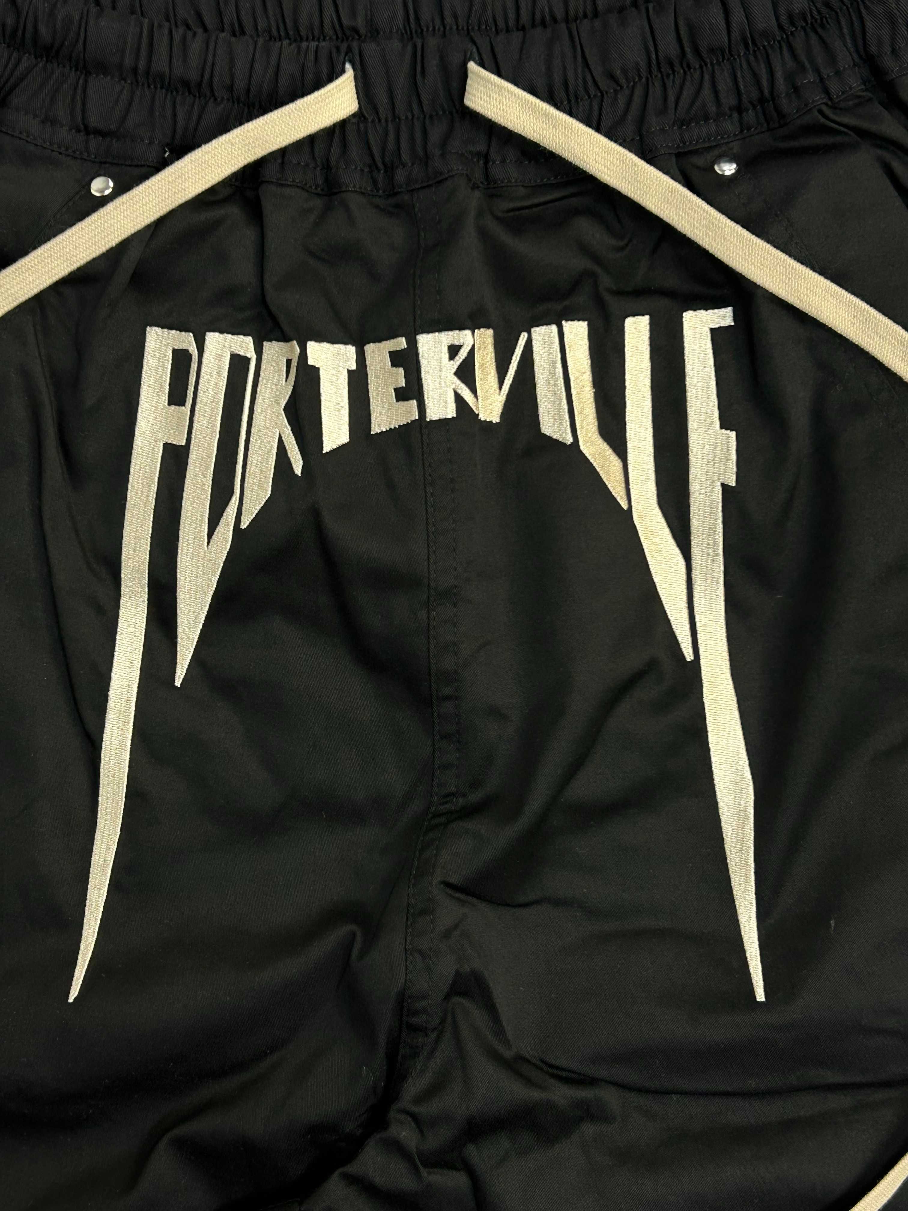 Rick Owens DRKSHDW черные штаны карго джинсы чорні штани porterville M