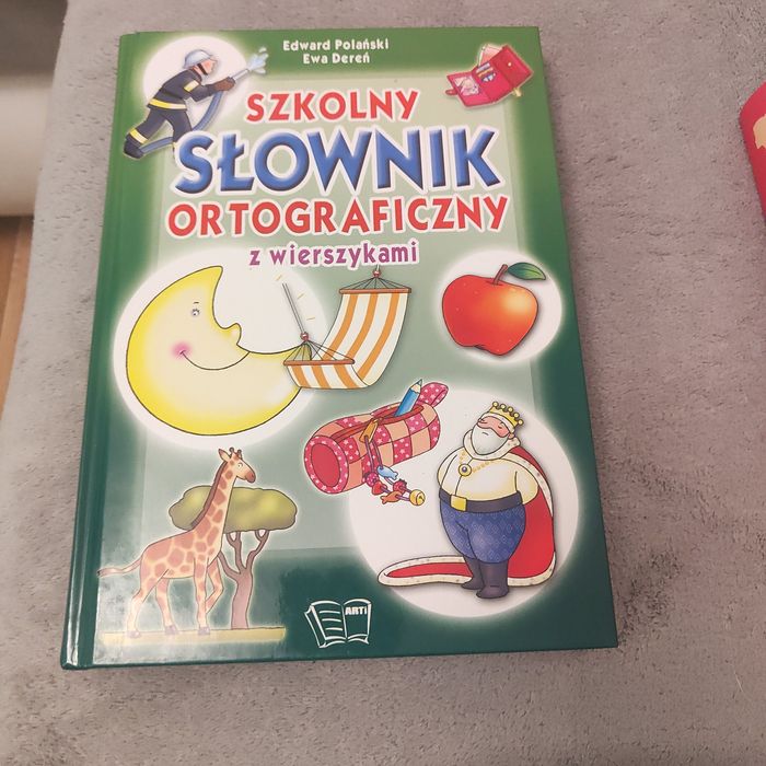 Mały książę, czarne stop, słownik ortograficzny z wierszami