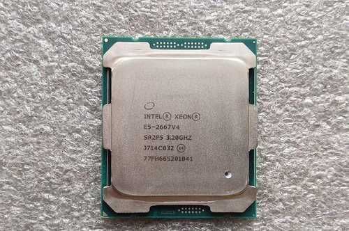 Intel Xeon E5 2667 V4 (8 ядер/16 потоків) част.від 3200 - до 3800 GHz