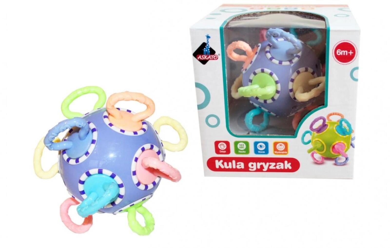 Kulka do przekręcania pudełko,13x13x13 cm