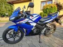 Honda CBR 125 JC39 2007 rok! WTRYSK! Oryginał, 14749 km. przebiegu! Kat.B/A1!