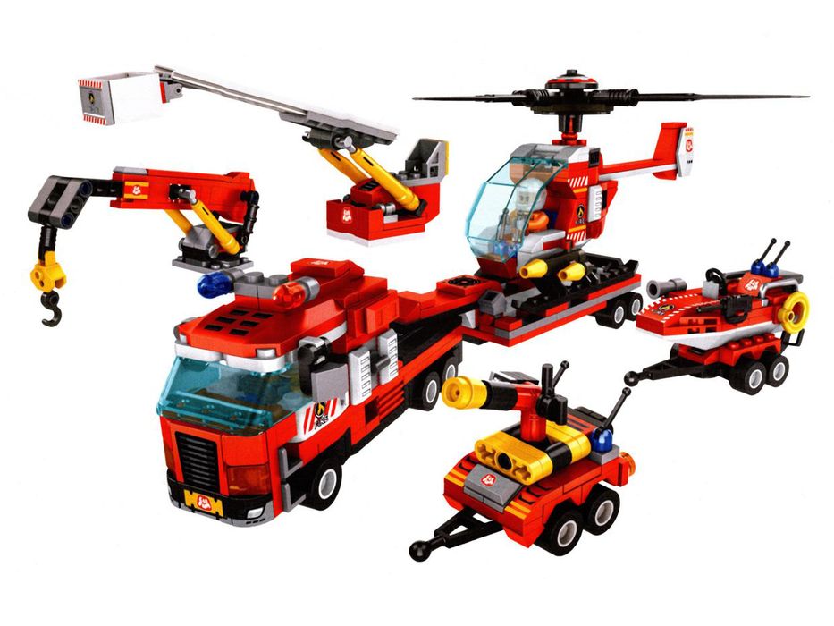 Klocki Elefun Metropolis Brygada Straży 659007