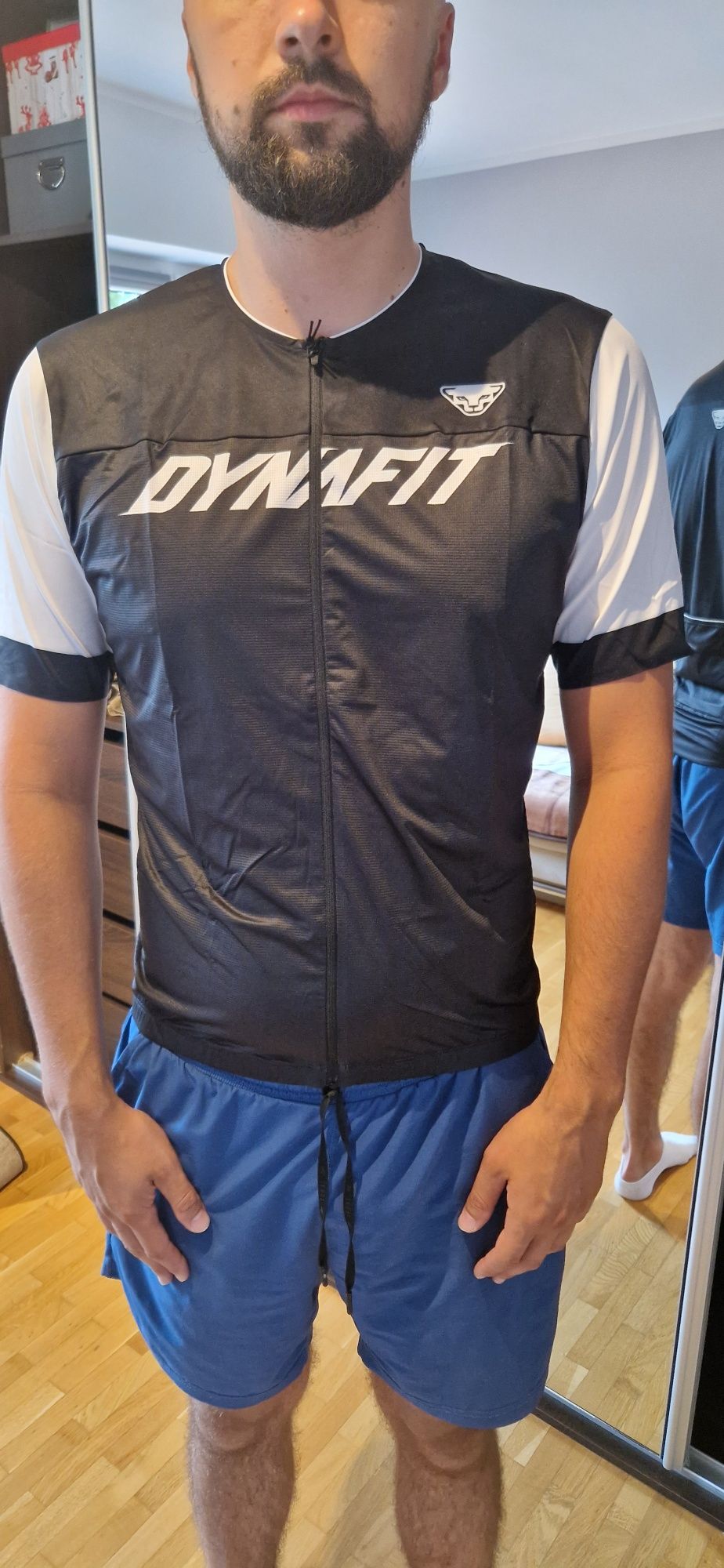 Koszulka rowerowa kolarska Dynafit Ride Full Zip T-shirt