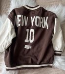 Bluza Zara 128 bejsbolówka brązowa