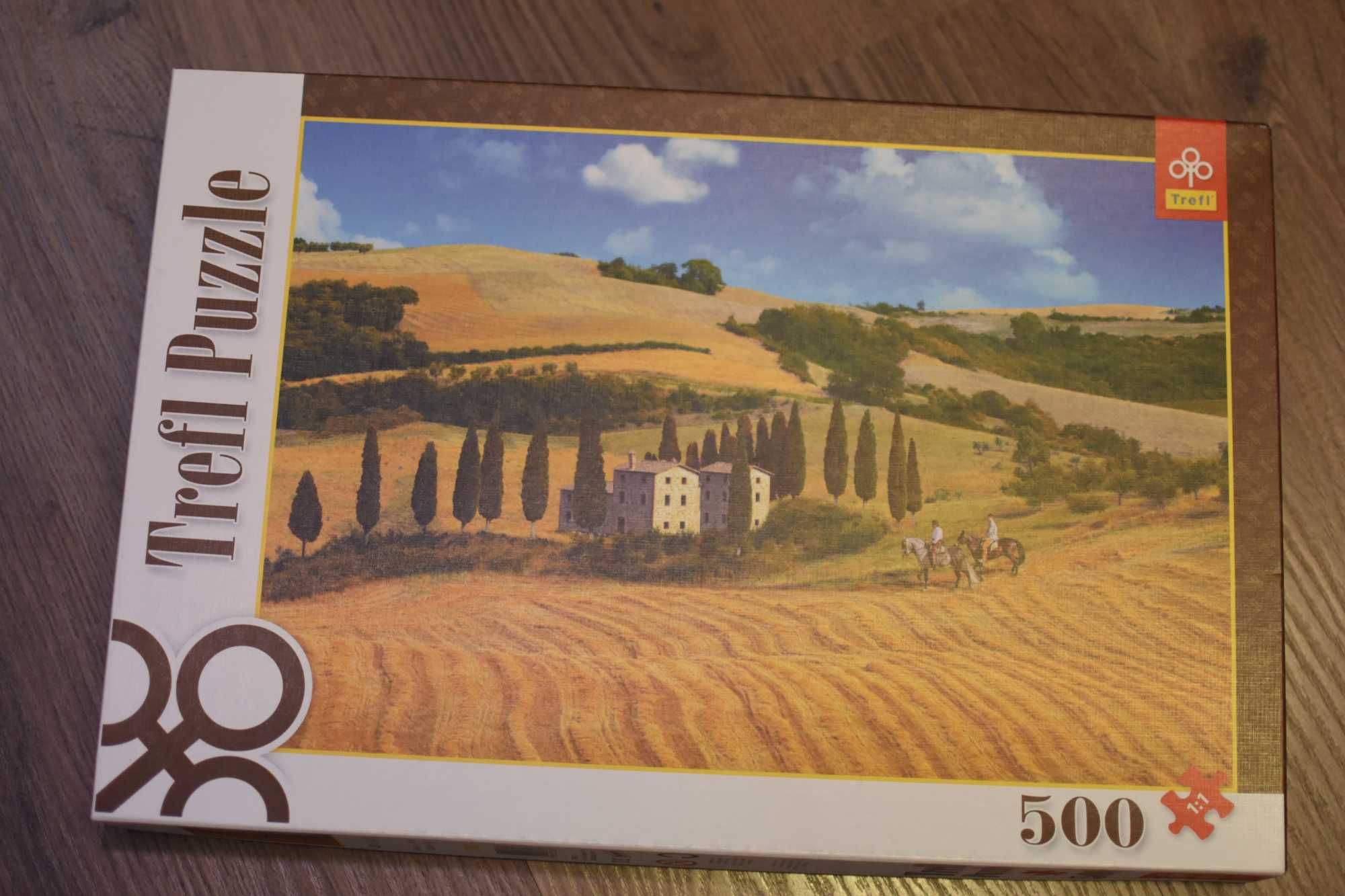Trefl 500 Puzzle Toskania, Wtochy Tuscany, Italy 48x34cm