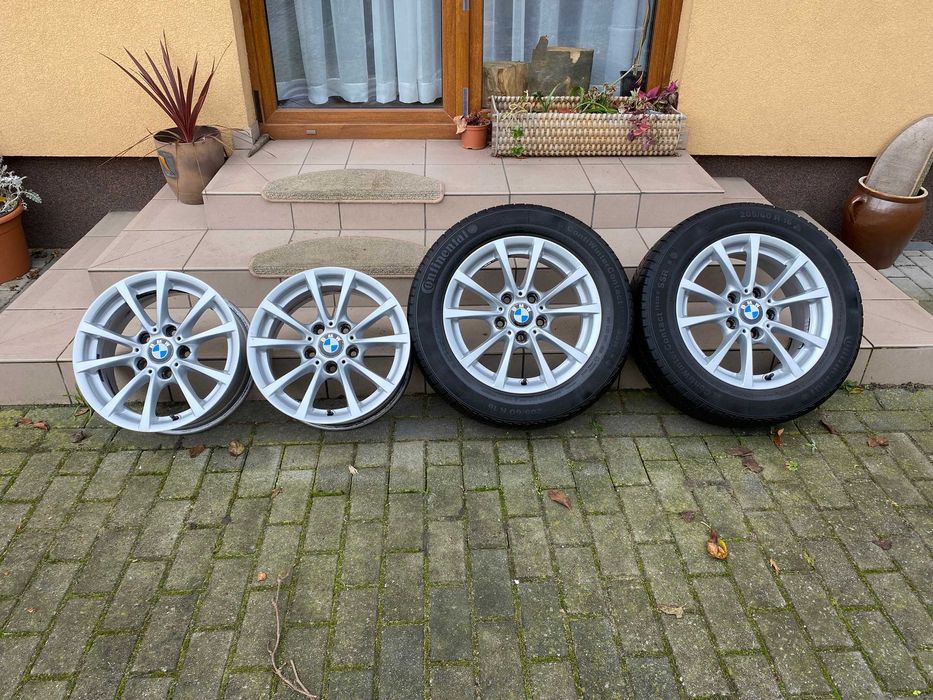 Oryginalne Alufelgi BMW F30 F31 R16 5x120 7J Styling 390 + 2 opony